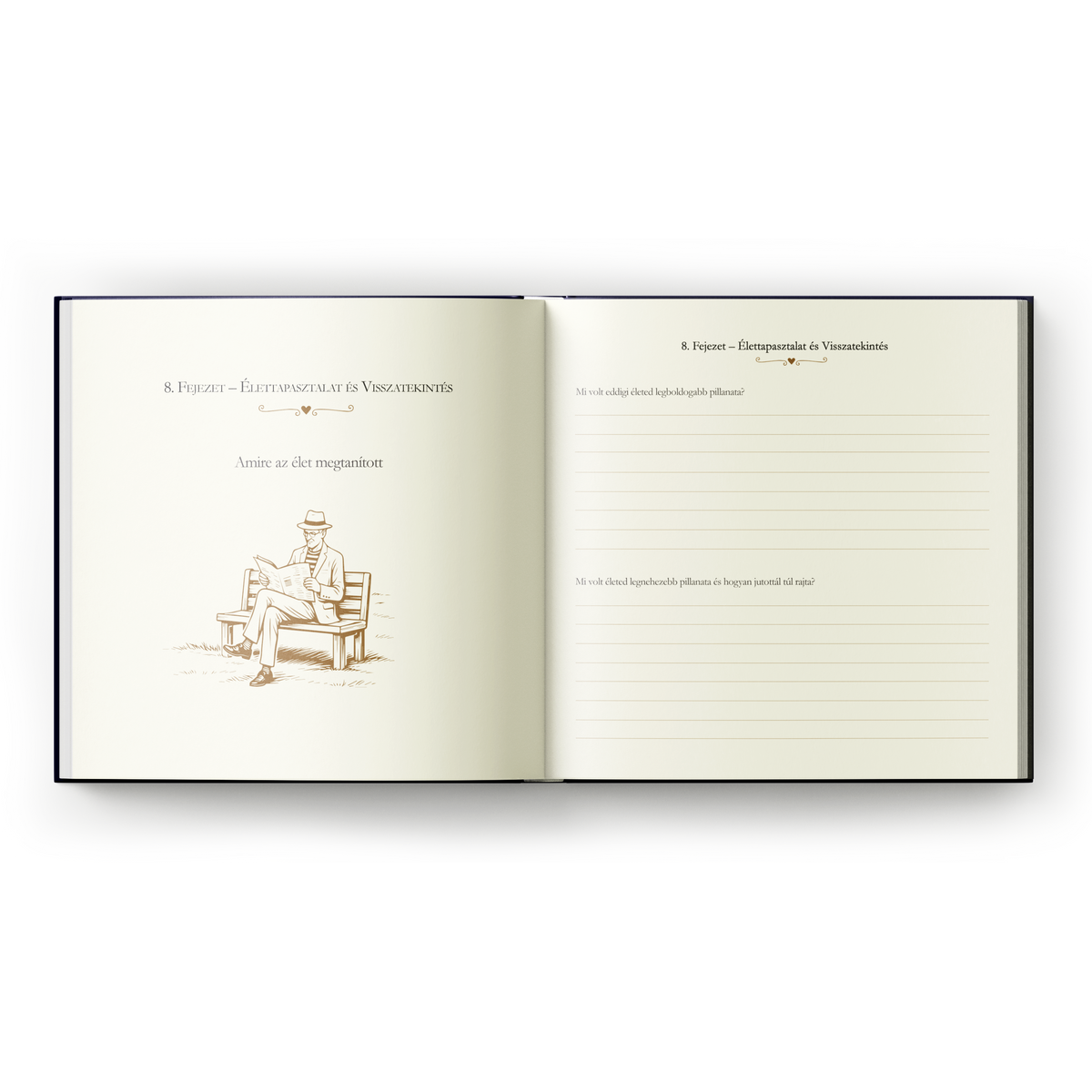 "Story Of My Grandpa" Guided Memory Journal