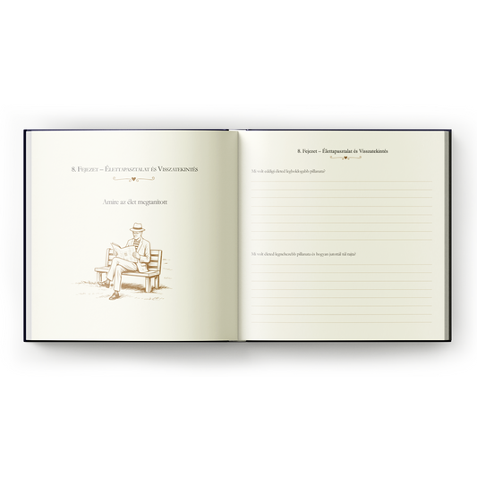 "Story Of My Grandpa" Guided Memory Journal