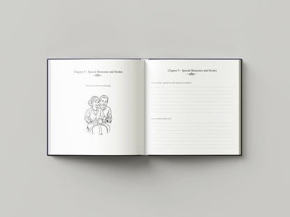 "Story Of My Grandpa" Guided Memory Journal